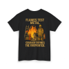 Flames Test Metal – Courage Firefighter Tee